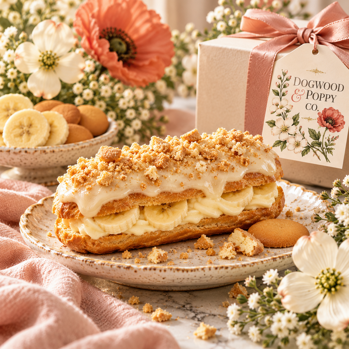 Darlin’, Have Another Banana Pudding Éclair