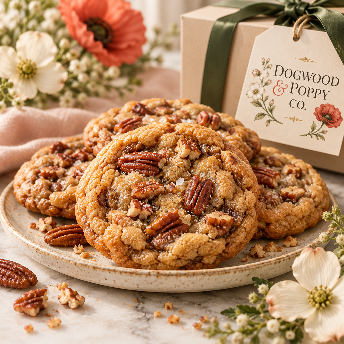 Sunday Best Brown Butter Bourbon Pecan Cookie